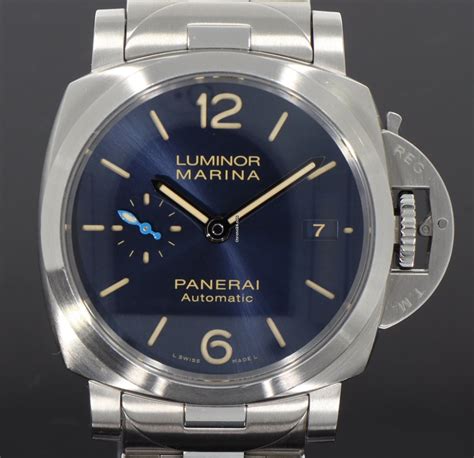 what is panerai sandwich dial|Panerai blue dial.